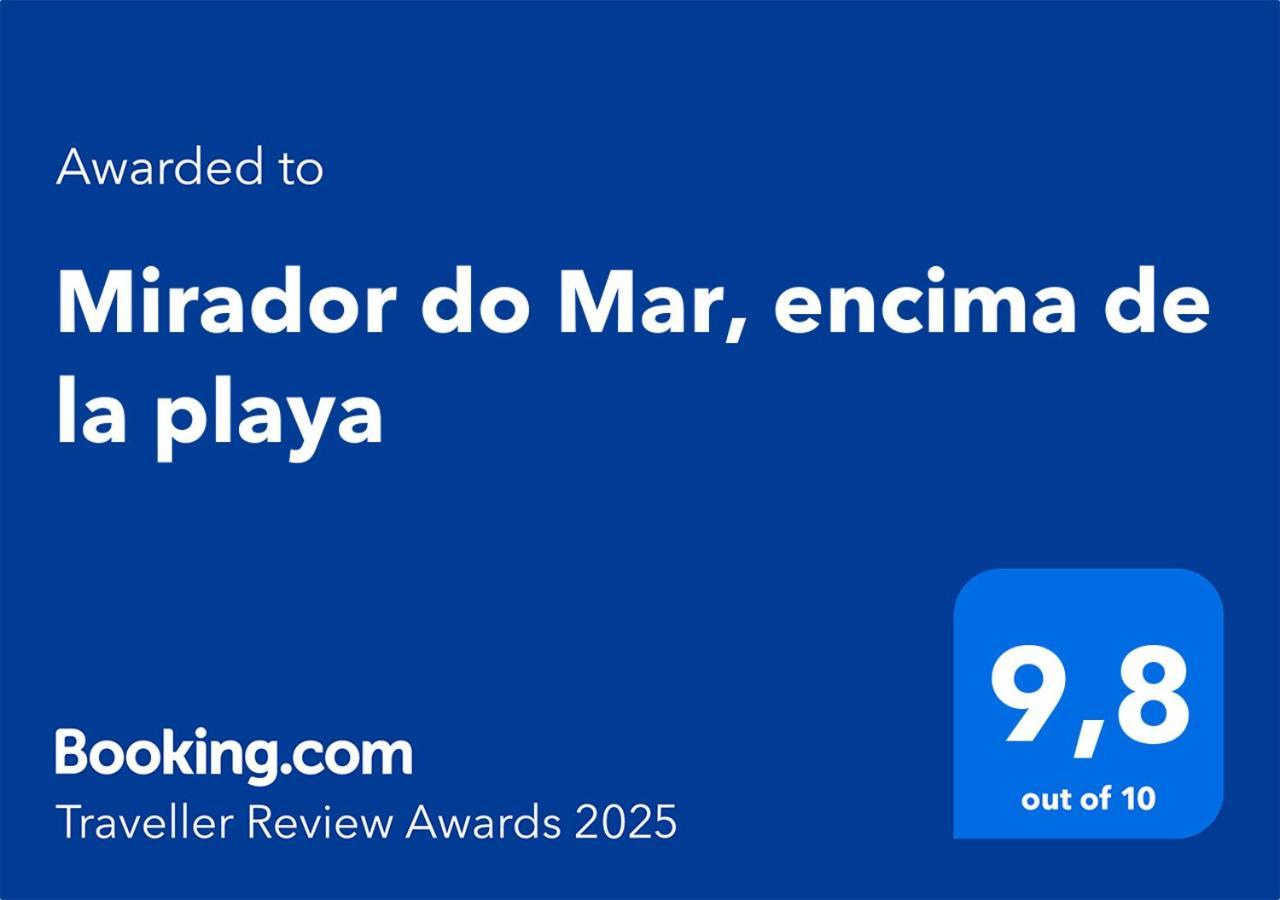 Апартаменты Mirador Do Mar, Encima De La Playa Моания Экстерьер фото